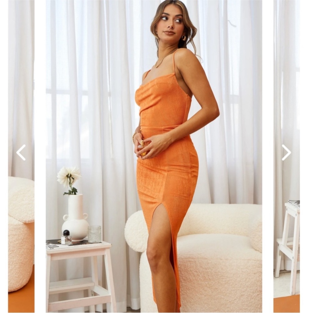 Orange Dress